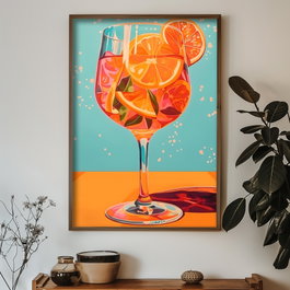 Wallity GE251-S Cuadro Decorativo Enmarcado Multicolor